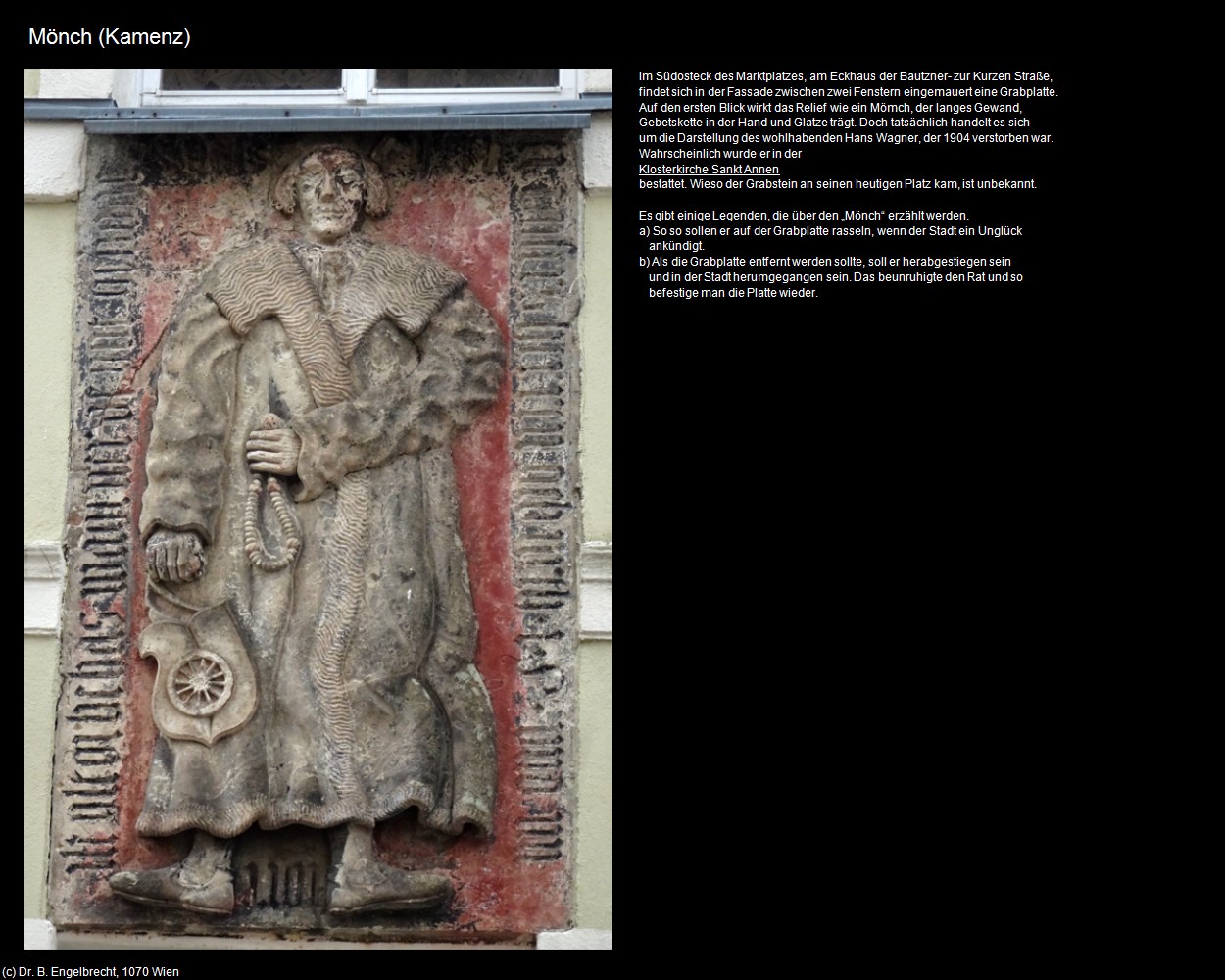 Mönch (Kamenz) (Kamenz) in Kulturatlas-SACHSEN(c)B.Engelbrecht