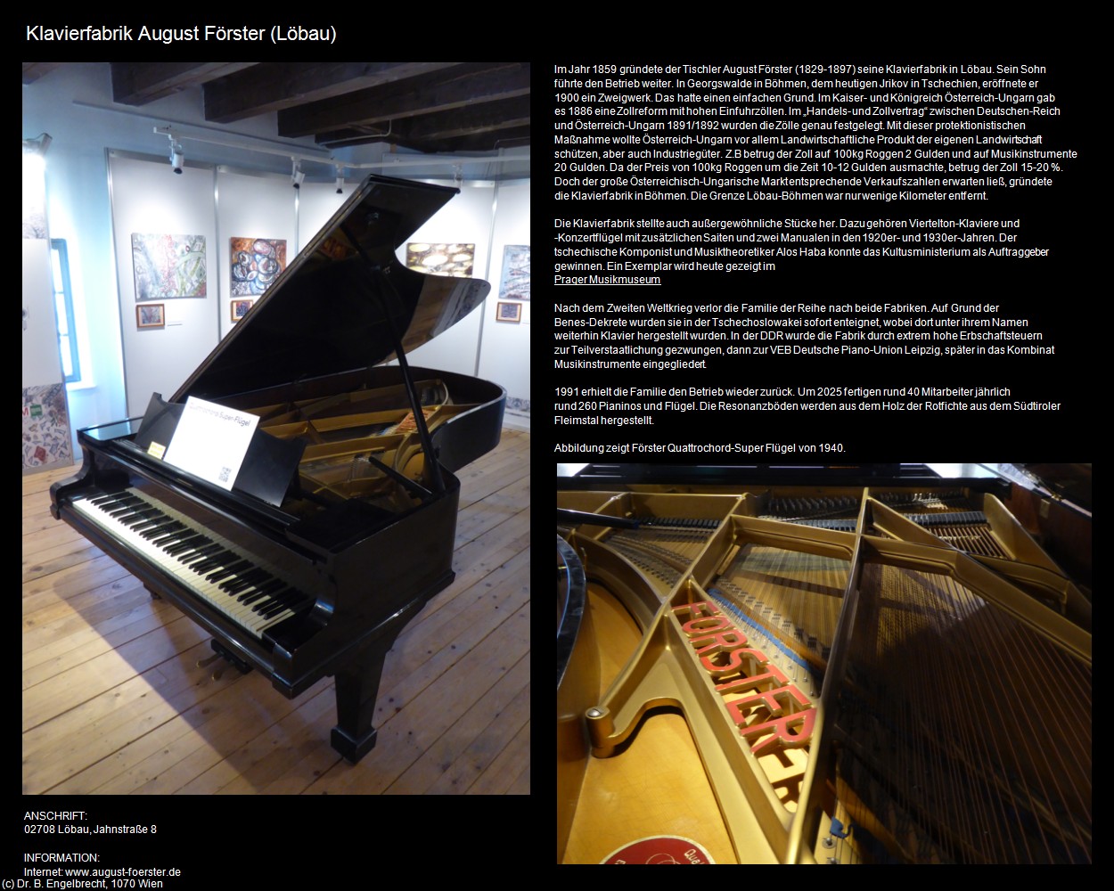 Klavierfabrik August Förster (Löbau) in Kulturatlas-SACHSEN(c)B.Engelbrecht