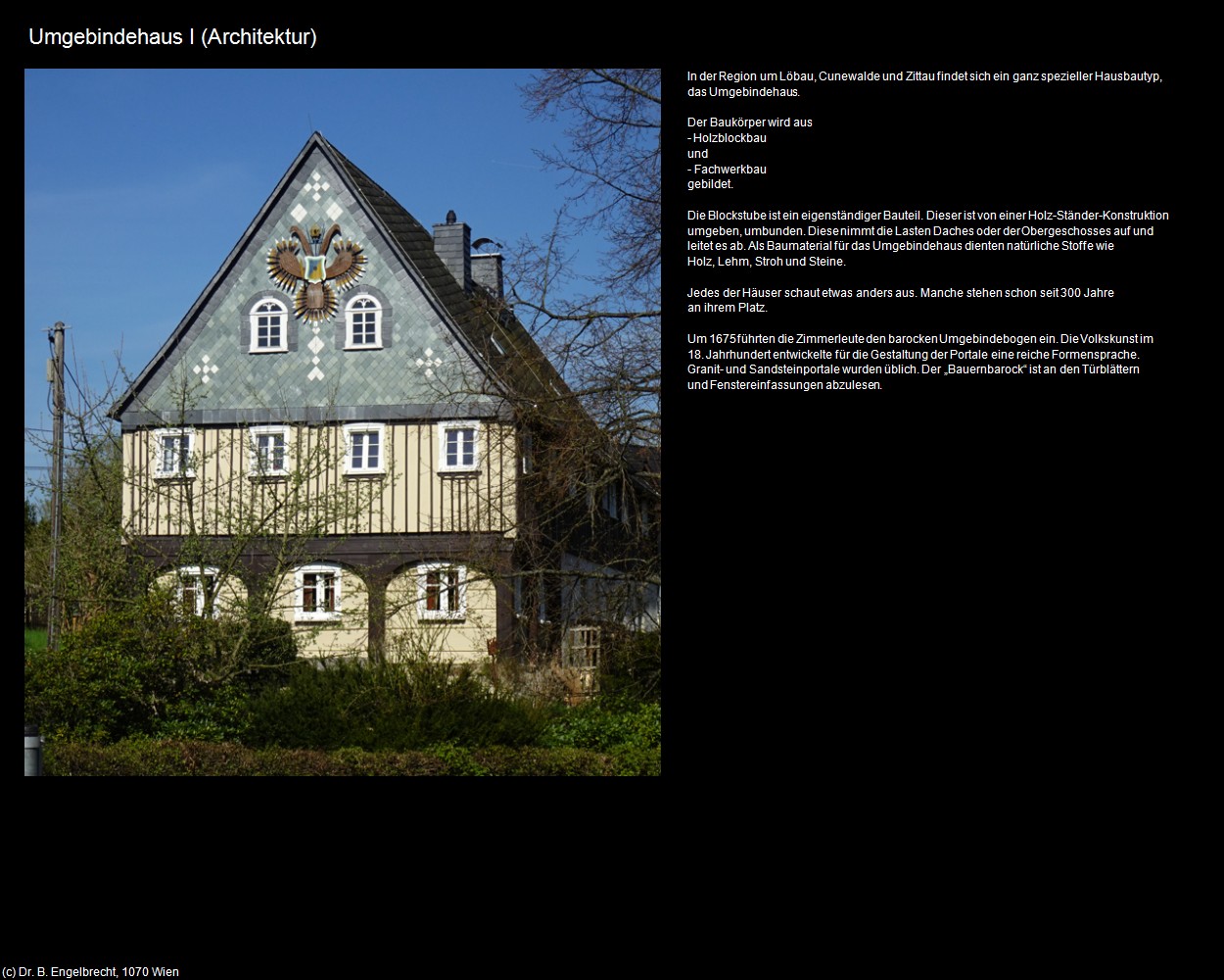 Umgebindehaus I (Architektur) (+Allgemein) in Kulturatlas-SACHSEN