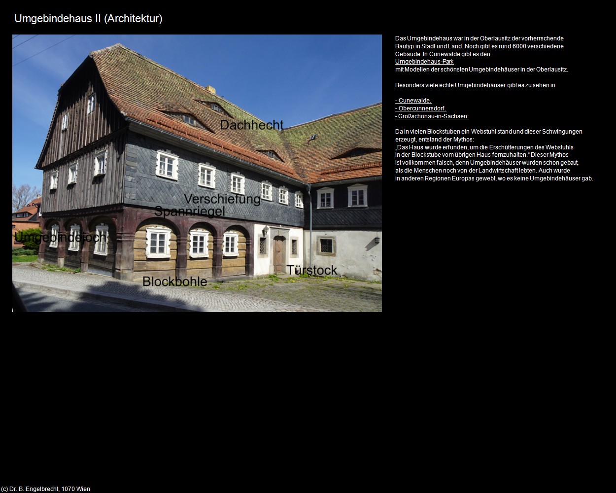 Umgebindehaus II (Architektur) (+Allgemein) in Kulturatlas-SACHSEN(c)B.Engelbrecht