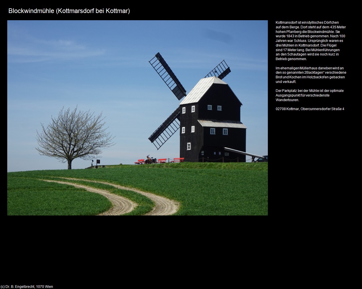 Blockwindmühle (Kottmarsdorf) (Kottmar) in Kulturatlas-SACHSEN