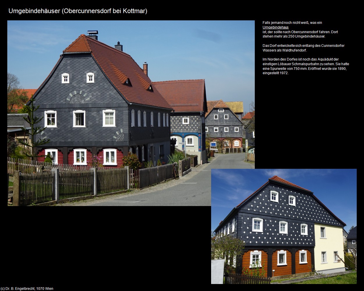 Umgebindehäuser (Obercunnersdorf) (Kottmar) in Kulturatlas-SACHSEN(c)B.Engelbrecht