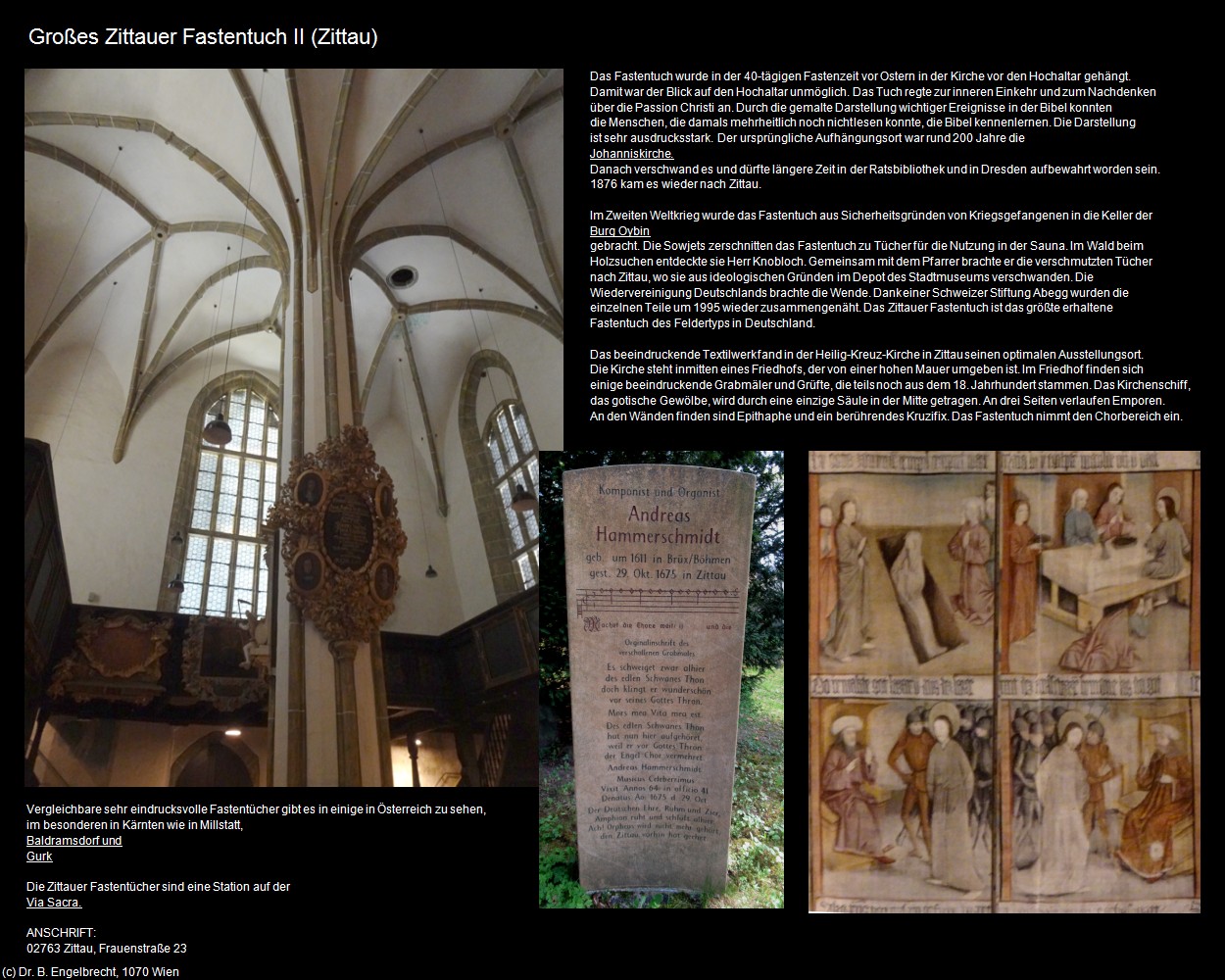 Großes Zittauer Fastentuch II (Zittau) in Kulturatlas-SACHSEN(c)B.Engelbrecht