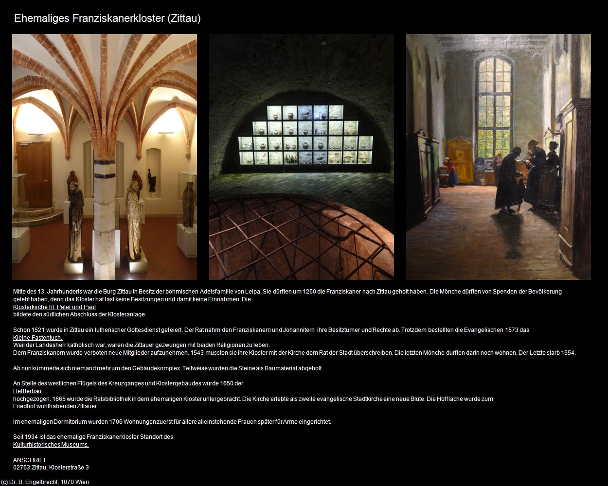 Ehem. Franziskanerkloster (Zittau) in Kulturatlas-SACHSEN(c)B.Engelbrecht