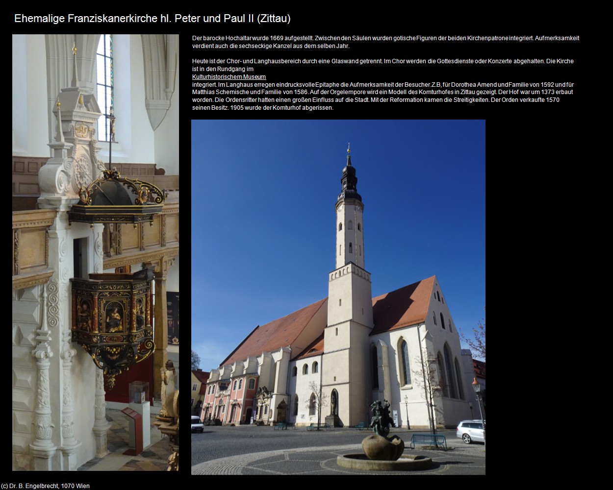 Ehem. Franziskanerk. hl. Peter und Paul II (Zittau) in Kulturatlas-SACHSEN(c)B.Engelbrecht