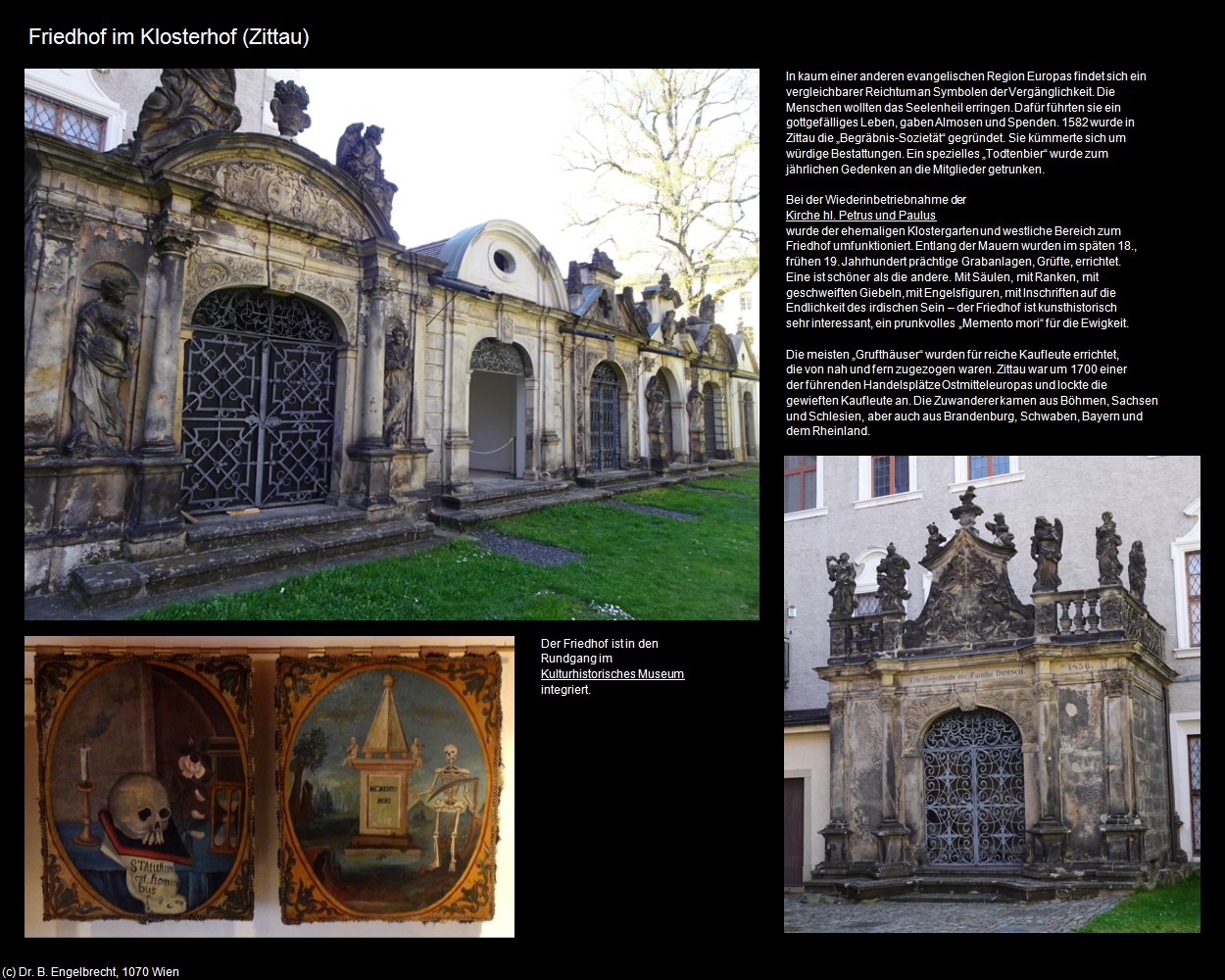 Friedhof im Klosterhof (Zittau) in Kulturatlas-SACHSEN(c)B.Engelbrecht