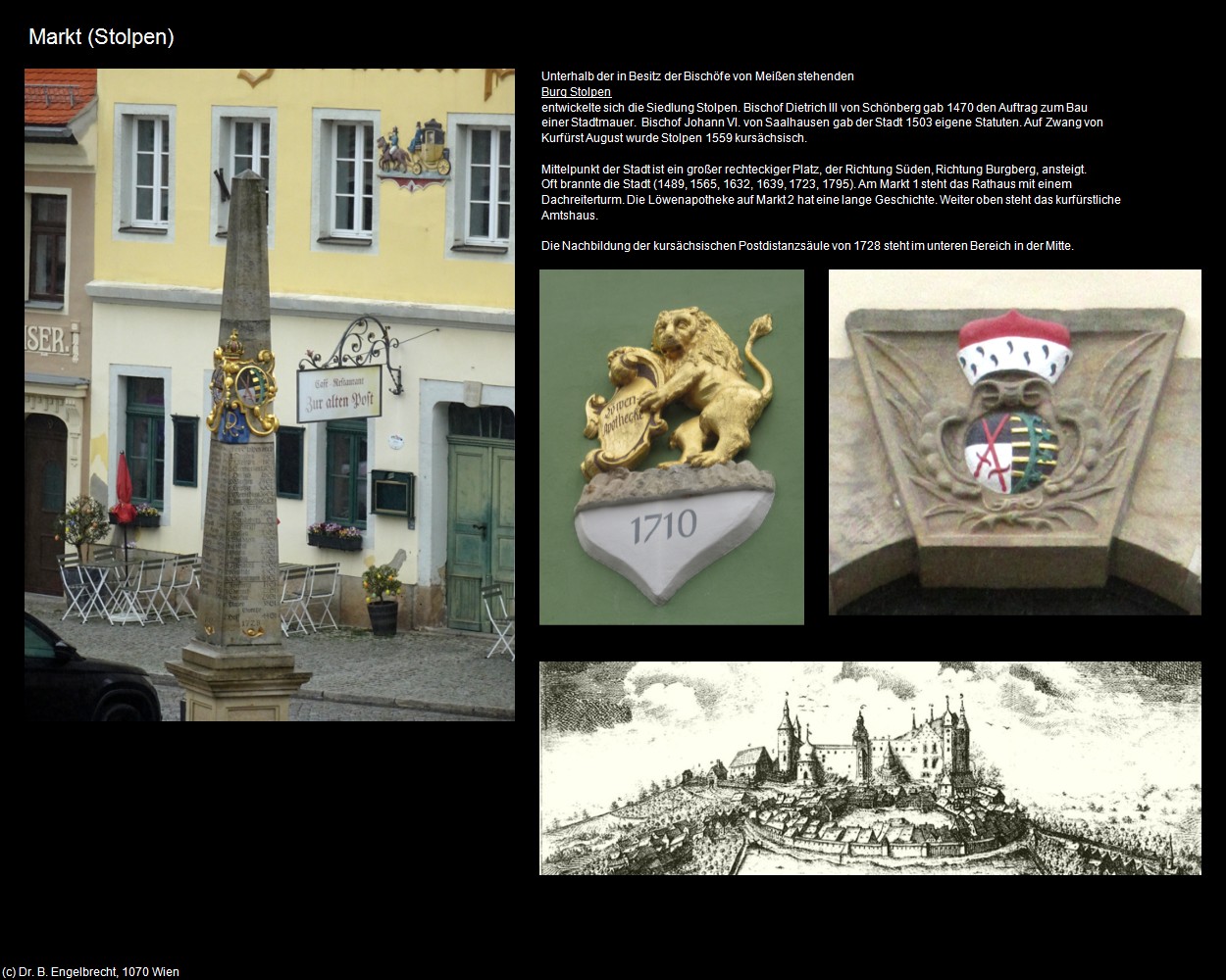 Markt (Stolpen) in Kulturatlas-SACHSEN(c)B.Engelbrecht