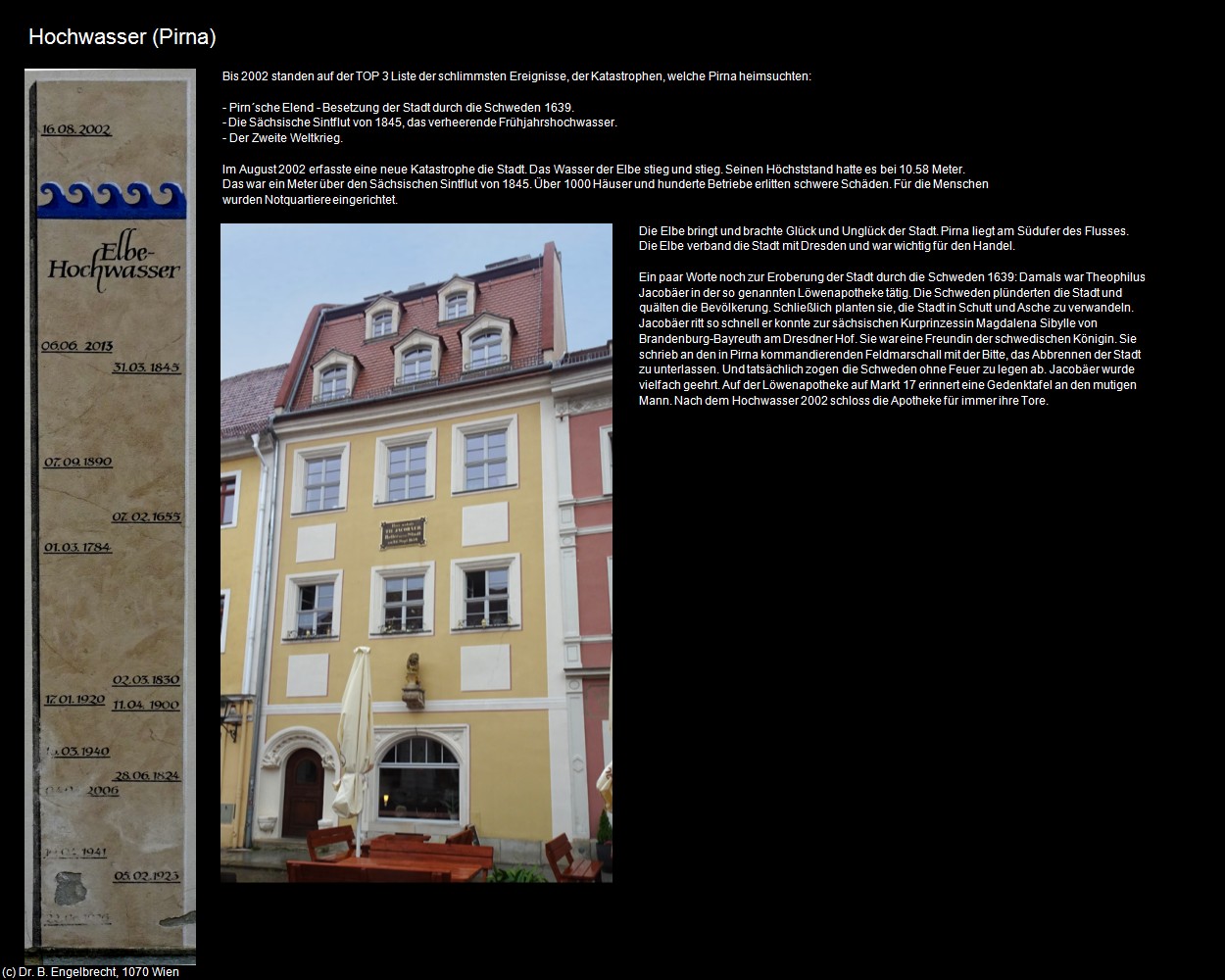 Hochwasser (Pirna) in Kulturatlas-SACHSEN