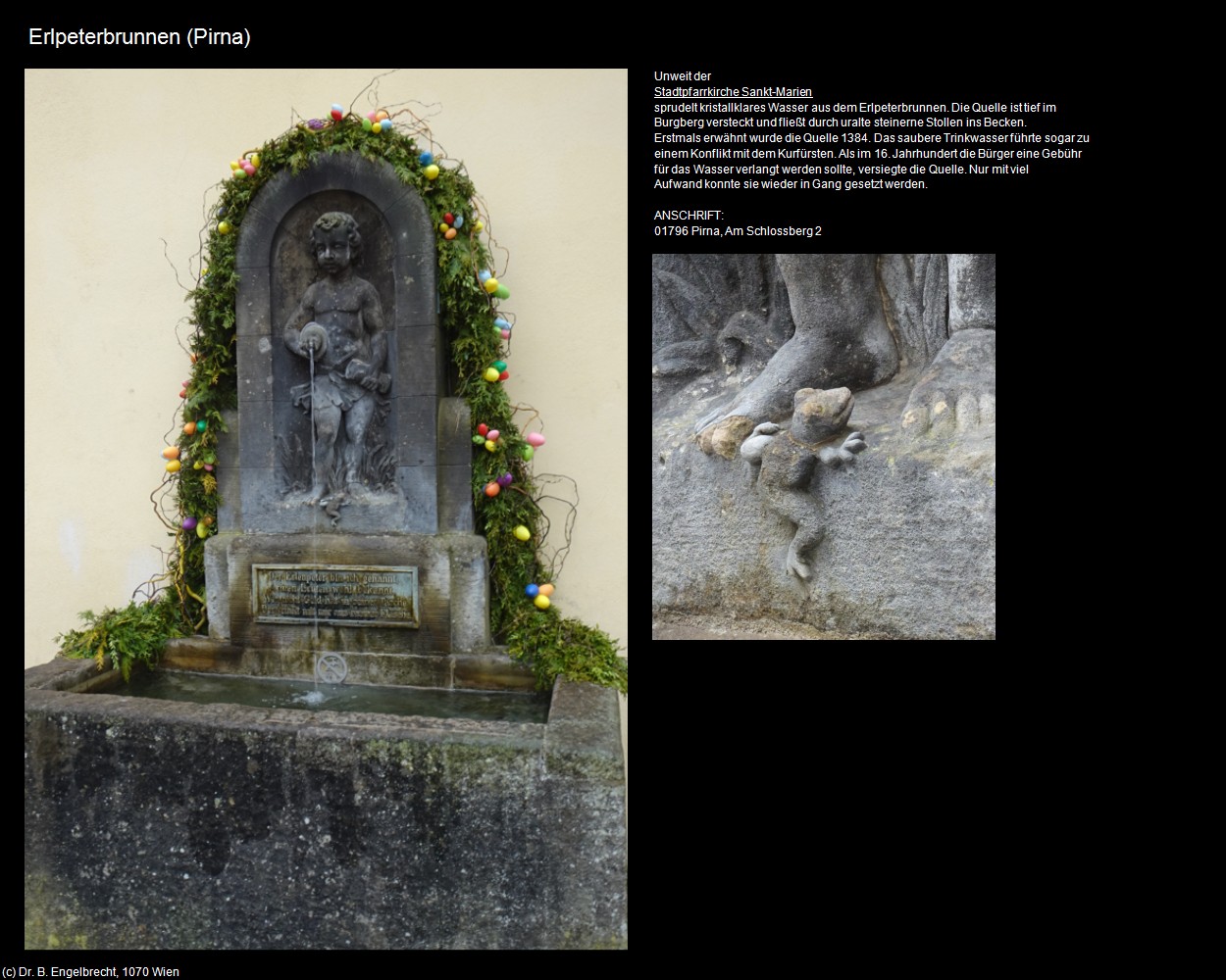 Erlpeterbrunnen (Pirna) in Kulturatlas-SACHSEN(c)B.Engelbrecht