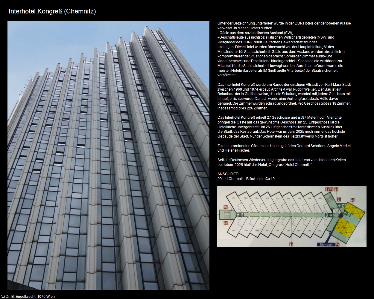 Interhotel Kongre&szlig; (Chemnitz) in Kulturatlas-SACHSEN
