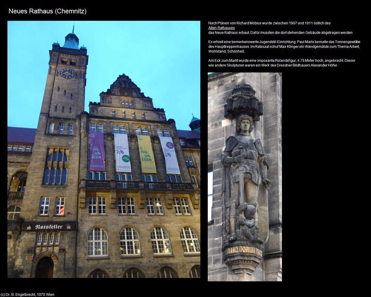 Neues Rathaus (Chemnitz) in Kulturatlas-SACHSEN(c)B.Engelbrecht