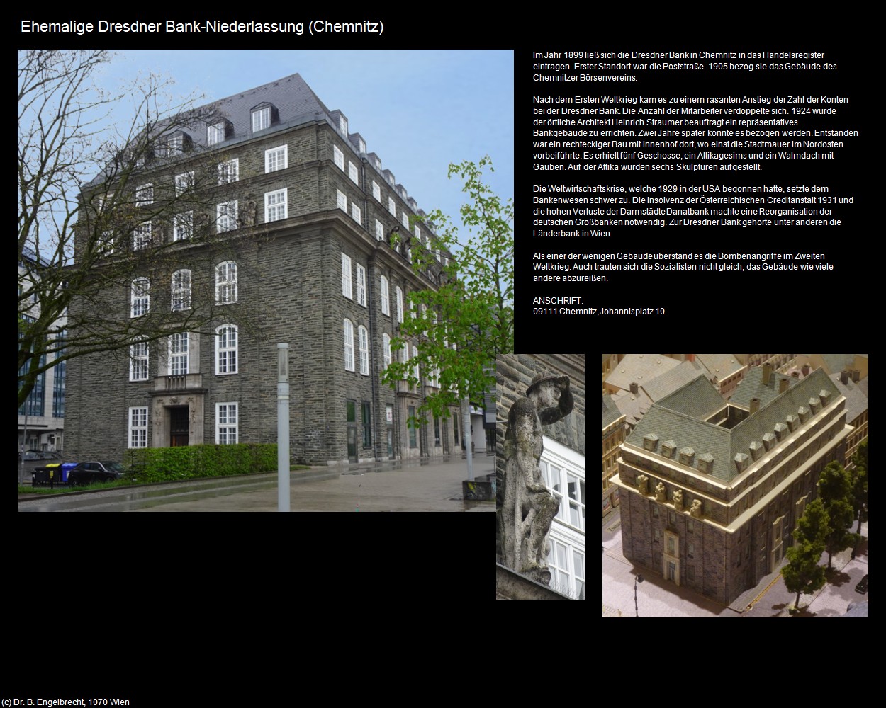 Ehem. Dresdner Bank-Niederlassung (Chemnitz) in Kulturatlas-SACHSEN