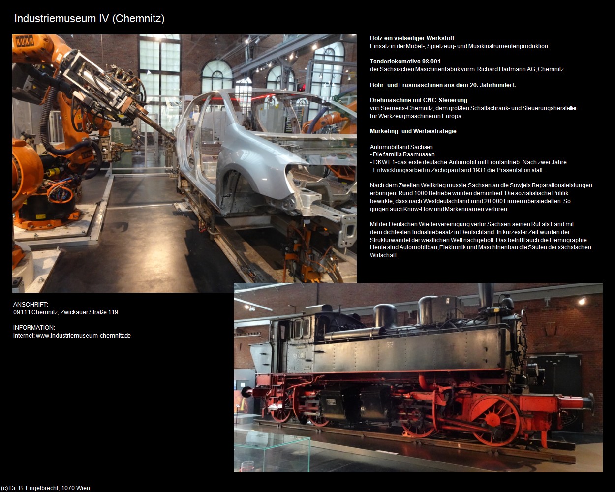 Industriemuseum IV  (Chemnitz) in Kulturatlas-SACHSEN(c)B.Engelbrecht