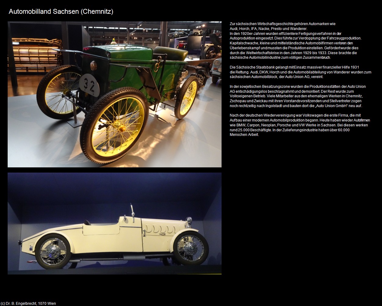 Automobilland Sachsen (Chemnitz) in Kulturatlas-SACHSEN