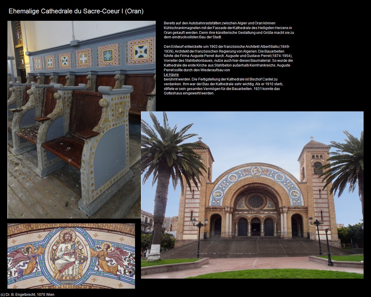 Ehem. Cathedrale du Sacre-Coeur I (Oran) in Kulturatlas-ALGERIEN(c)B.Engelbrecht