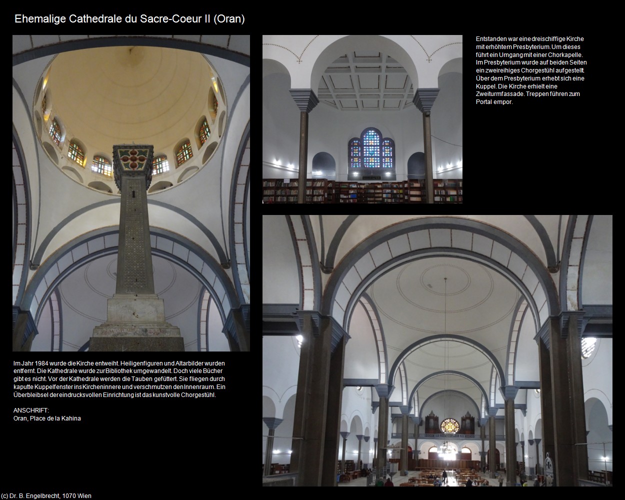 Ehem. Cathedrale du Sacre-Coeur II (Oran) in Kulturatlas-ALGERIEN