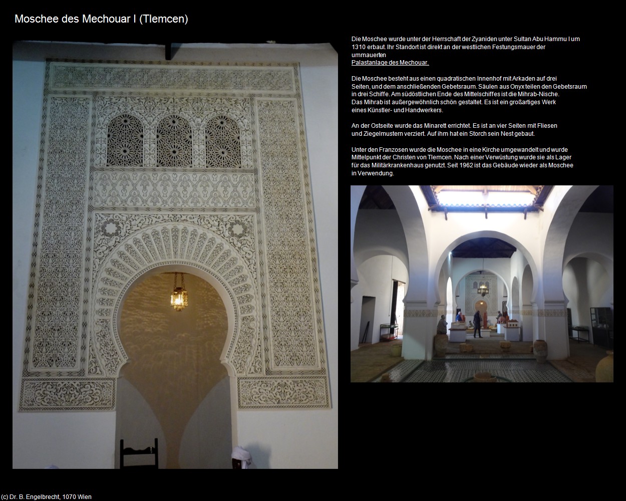 Moschee des Mechouar I (Tlemcen) in Kulturatlas-ALGERIEN(c)B.Engelbrecht
