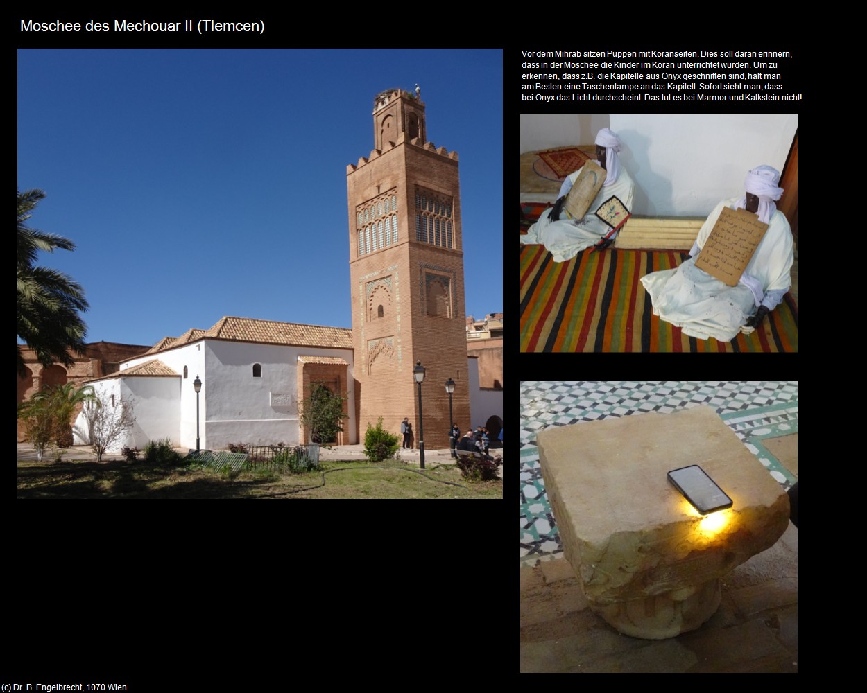 Moschee des Mechouar II  (Tlemcen) in Kulturatlas-ALGERIEN