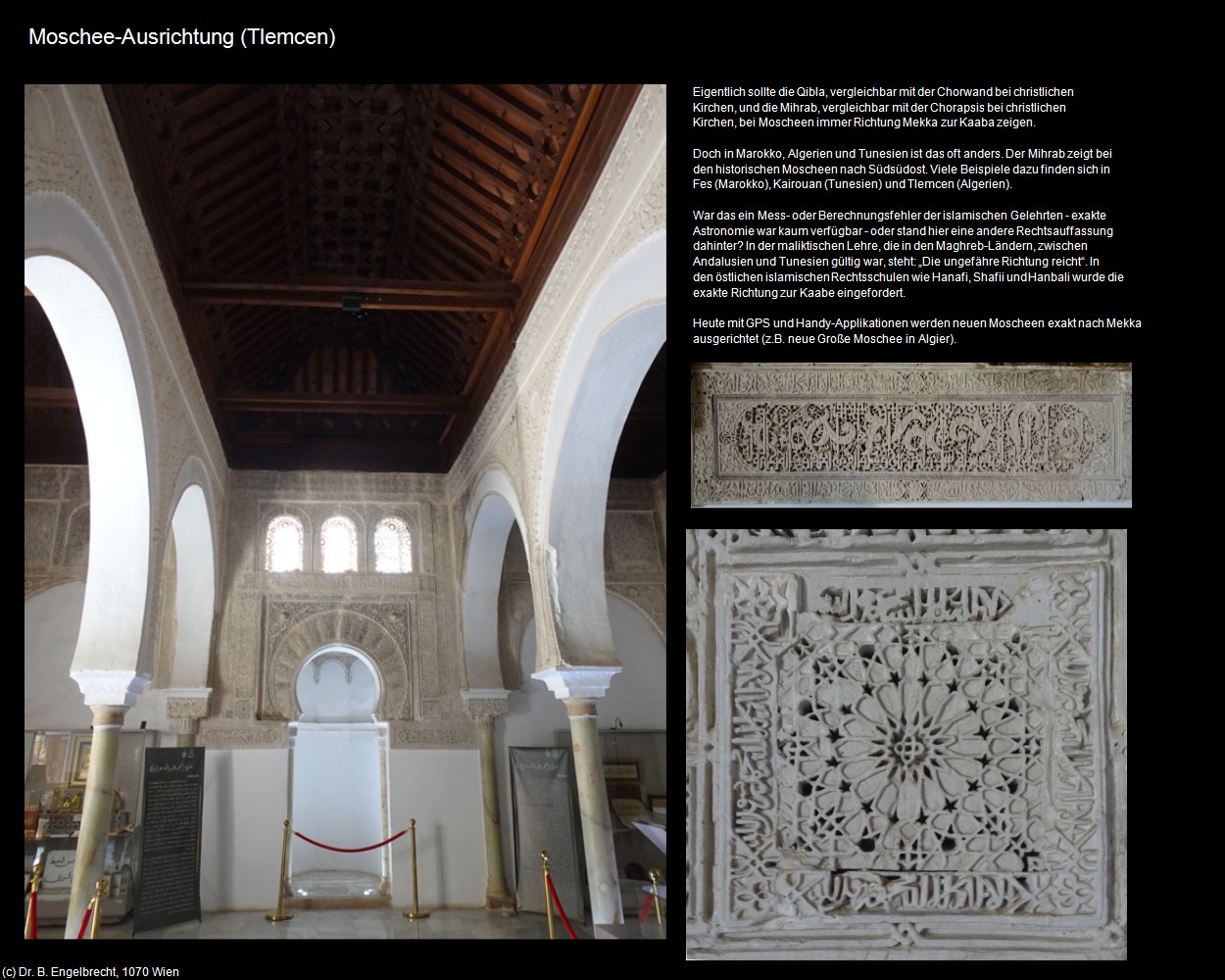 Moschee-Ausrichtung (Tlemcen) in Kulturatlas-ALGERIEN
