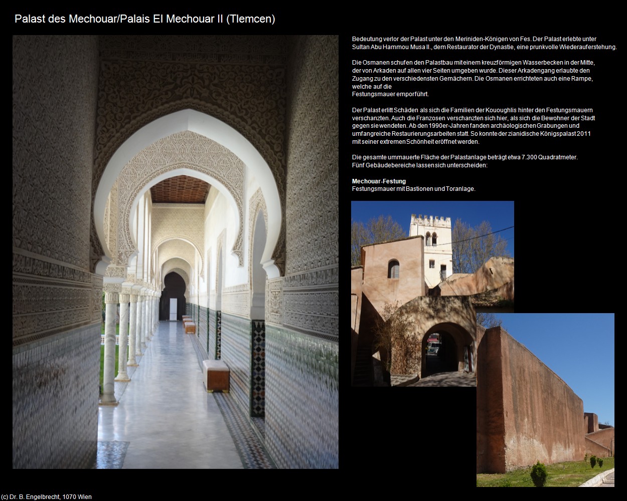 Palais El Mechouar II (Tlemcen) in Kulturatlas-ALGERIEN