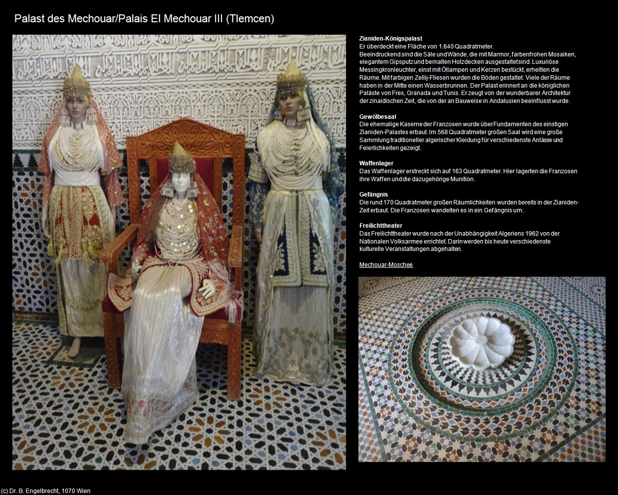 Palais El Mechouar III (Tlemcen) in Kulturatlas-ALGERIEN(c)B.Engelbrecht