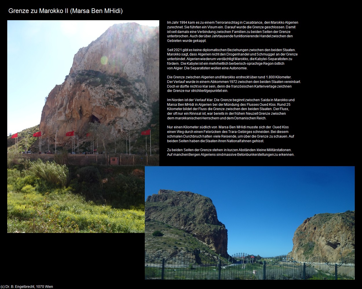 Grenze zu Marokko II (Marsa Ben MHidi) in Kulturatlas-ALGERIEN