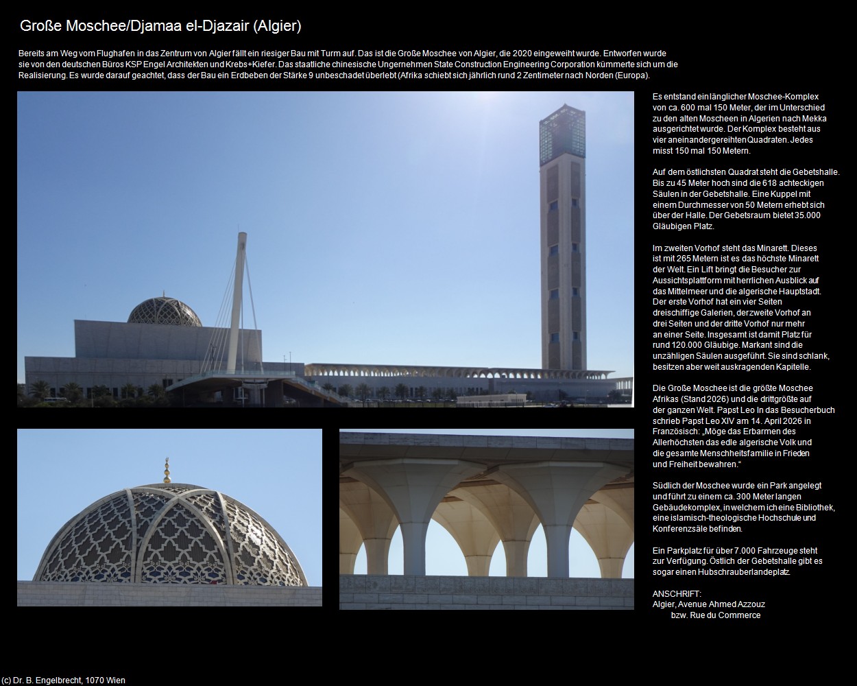 Gro&szlig;e Moschee (Algier) in Kulturatlas-ALGERIEN