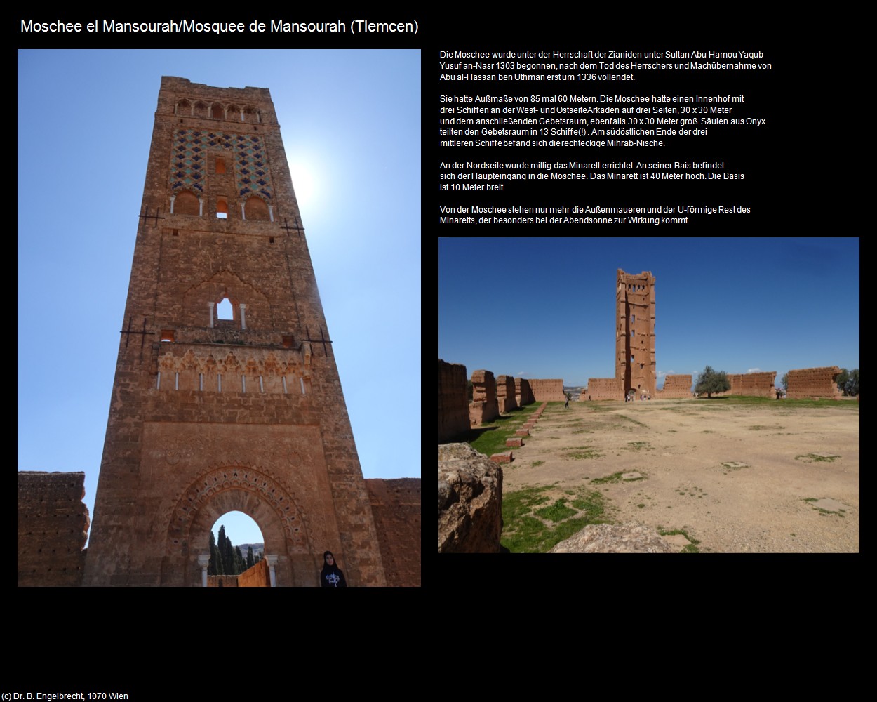 Moschee el Mansourah (Tlemcen) in Kulturatlas-ALGERIEN