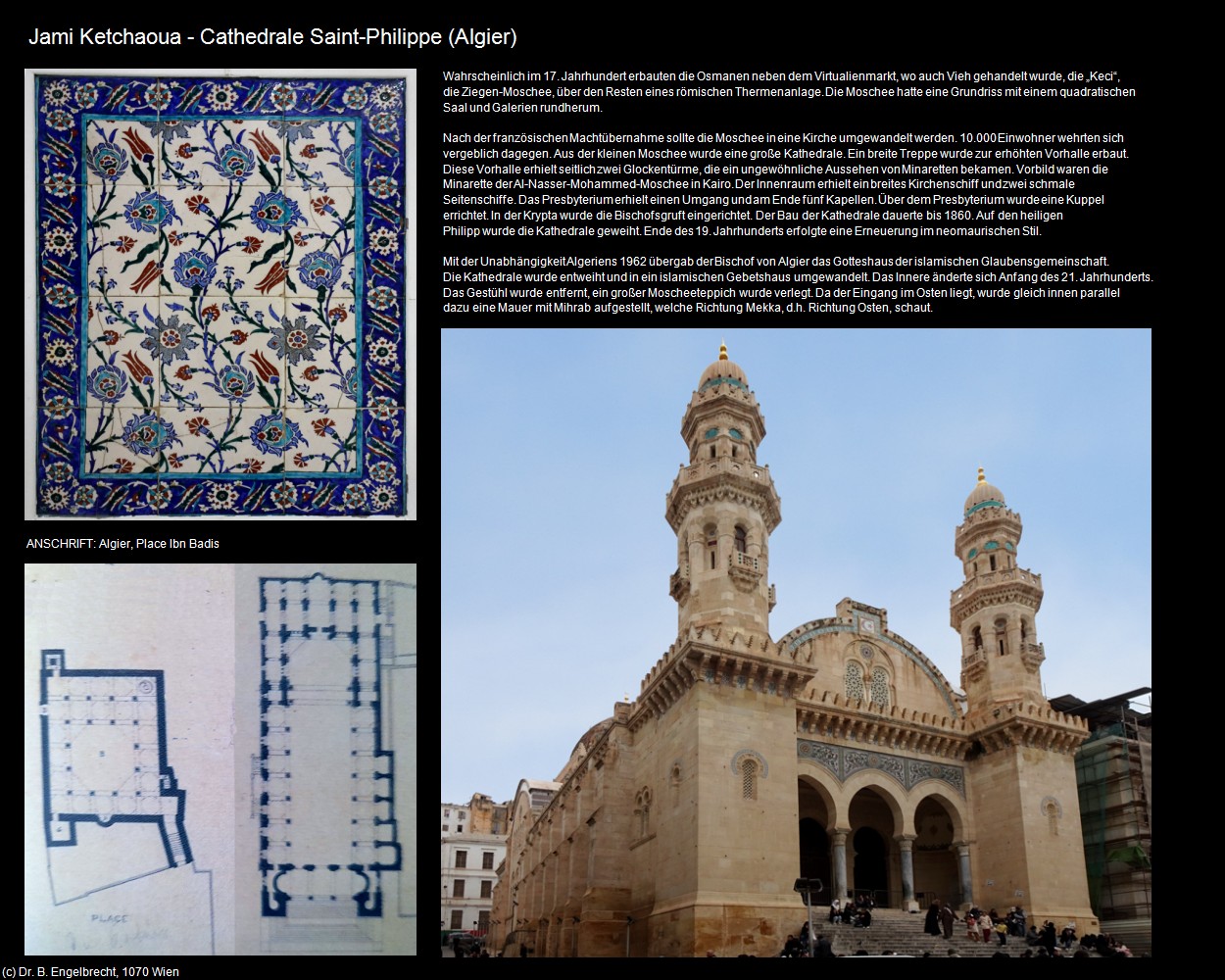Jami Ketchaoua-Cathedrale Saint-Philippe (Algier) in Kulturatlas-ALGERIEN