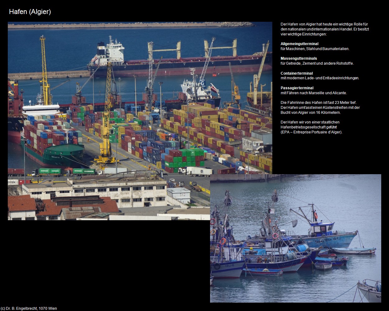 Hafen (Algier) in Kulturatlas-ALGERIEN