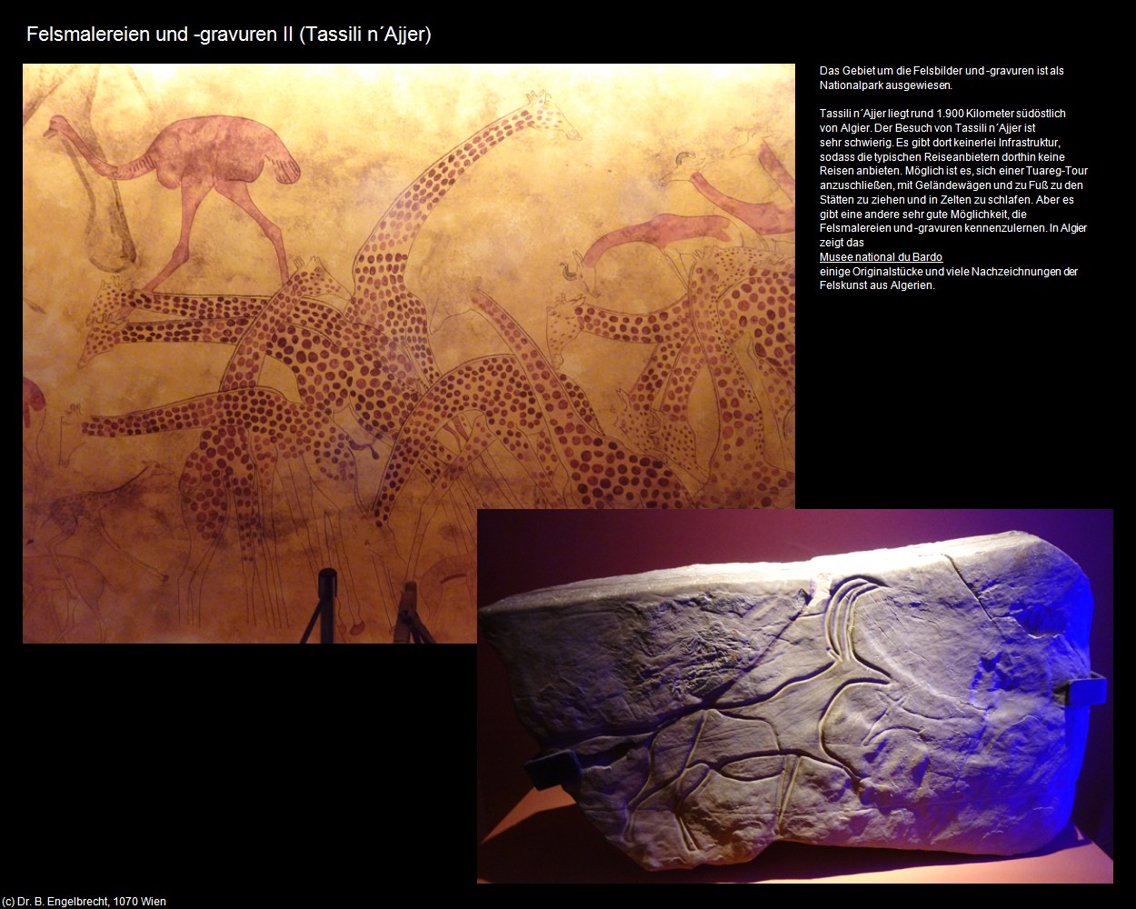 Felsmalereien und -gravuren II (Tassili n&lsquo;Ajjer) in Kulturatlas-ALGERIEN(c)B.Engelbrecht