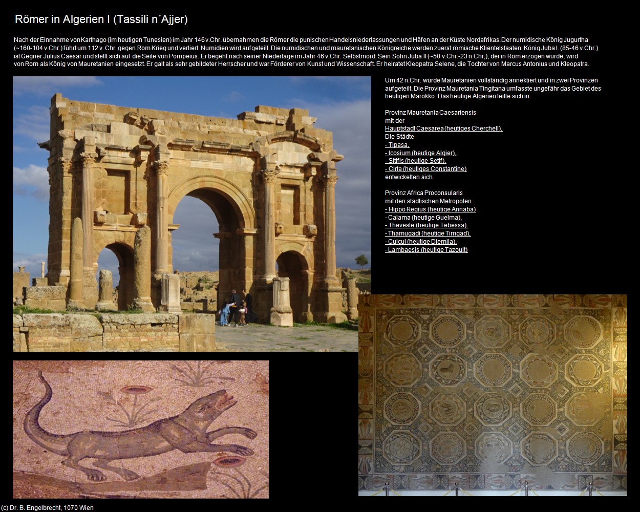R&ouml;mer in Algerien I (Geschichte) (+Allgemeines-Algerien) in Kulturatlas-ALGERIEN(c)B.Engelbrecht