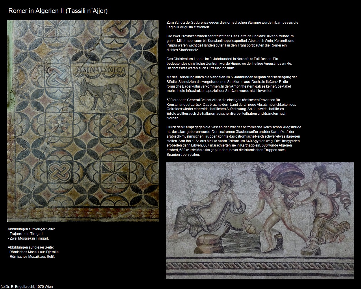 R&ouml;mer in Algerien II (Geschichte) (+Allgemeines-Algerien) in Kulturatlas-ALGERIEN