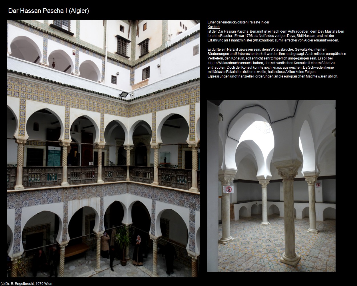 Dar Hassan Pascha I (Algier) in Kulturatlas-ALGERIEN(c)B.Engelbrecht