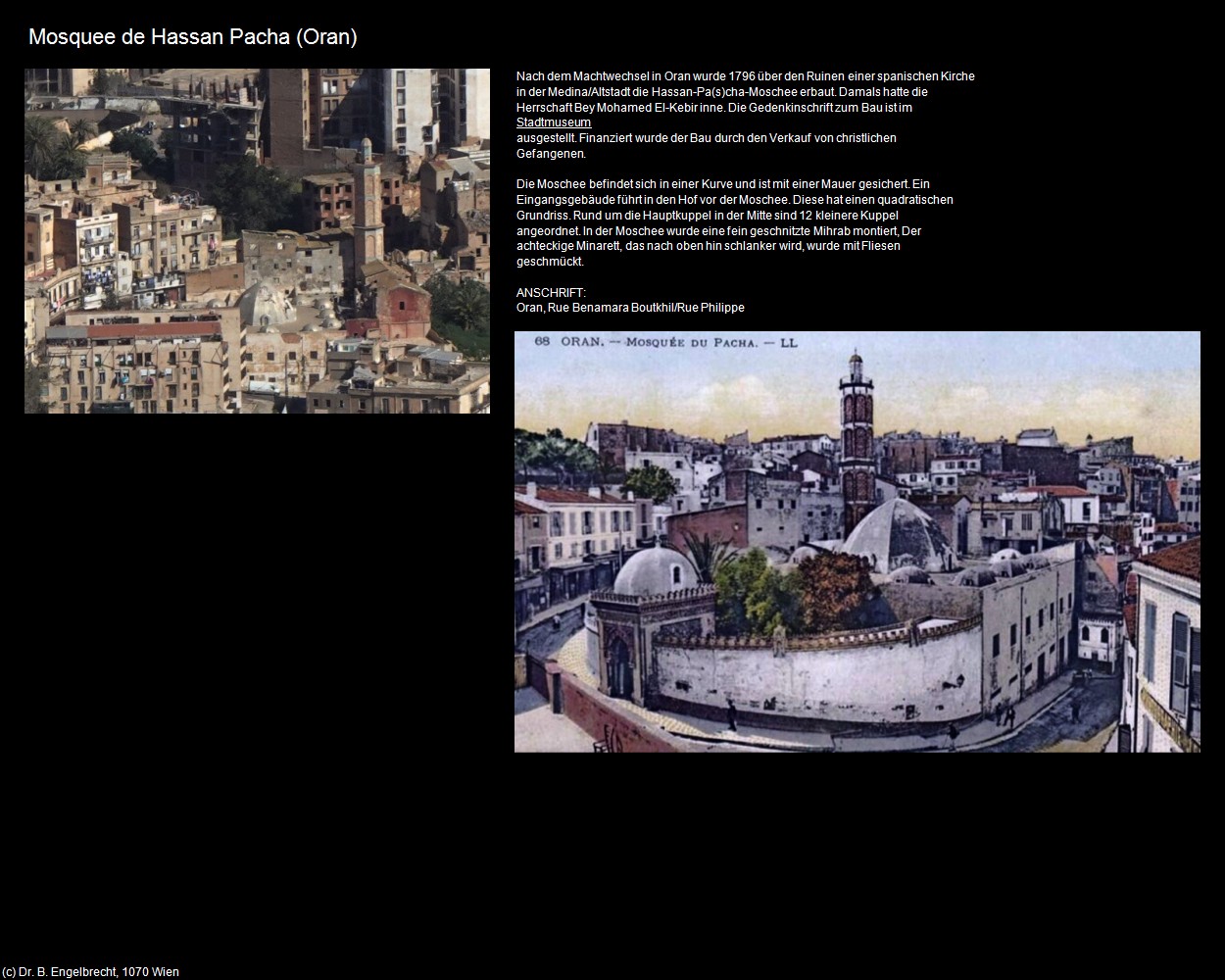 Mosquee de Hassan Pacha (Oran) in Kulturatlas-ALGERIEN(c)B.Engelbrecht