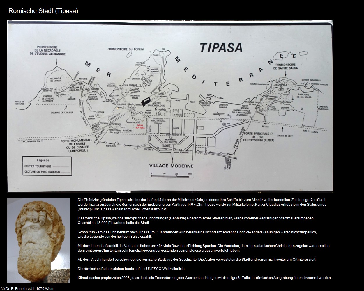 R&ouml;mische Stadt Tipasa (Tipasa) in Kulturatlas-ALGERIEN