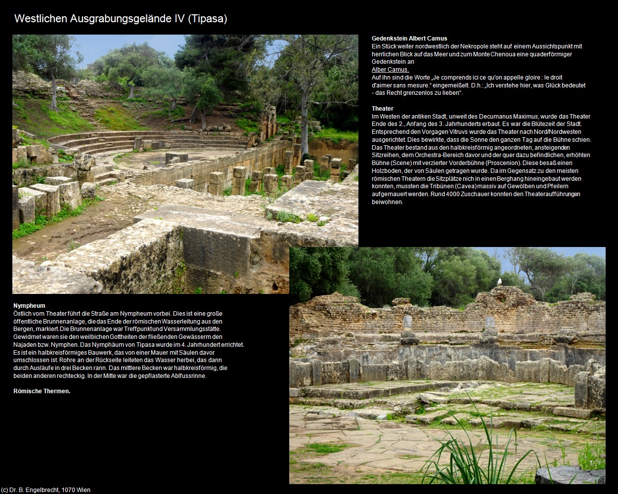 Westlichen Ausgrabungsgel&auml;nde IV (Tipasa) in Kulturatlas-ALGERIEN(c)B.Engelbrecht