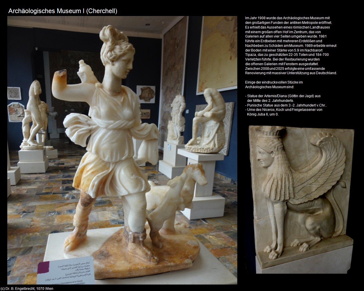 Arch&auml;ologisches Museum I (Cherchell) in Kulturatlas-ALGERIEN