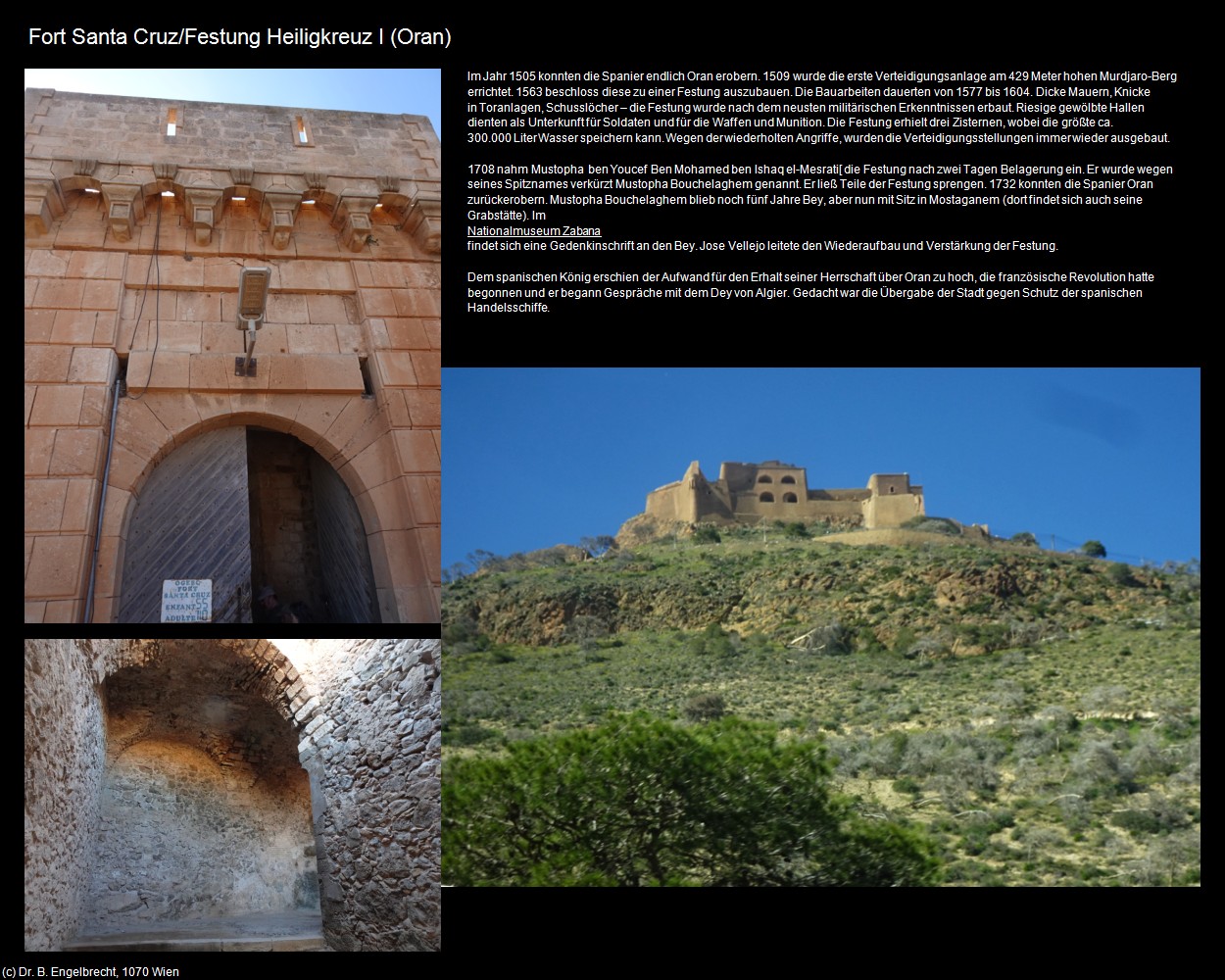 Fort Santa Cruz I (Oran) in Kulturatlas-ALGERIEN(c)B.Engelbrecht
