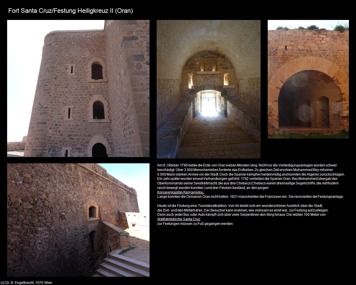 Fort Santa Cruz II (Oran) in Kulturatlas-ALGERIEN(c)B.Engelbrecht