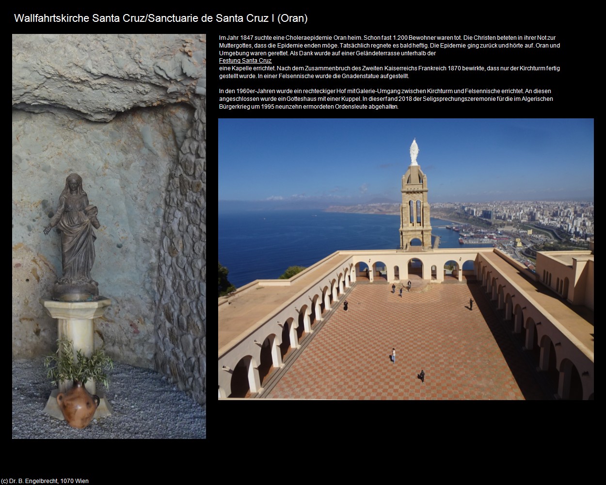 Sanctuarie de Santa Cruz I (Oran) in Kulturatlas-ALGERIEN(c)B.Engelbrecht