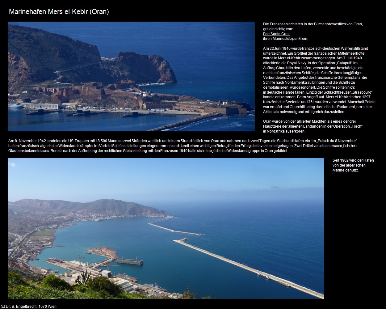 Marinehafen Mers el-Kebir (Oran) in Kulturatlas-ALGERIEN(c)B.Engelbrecht