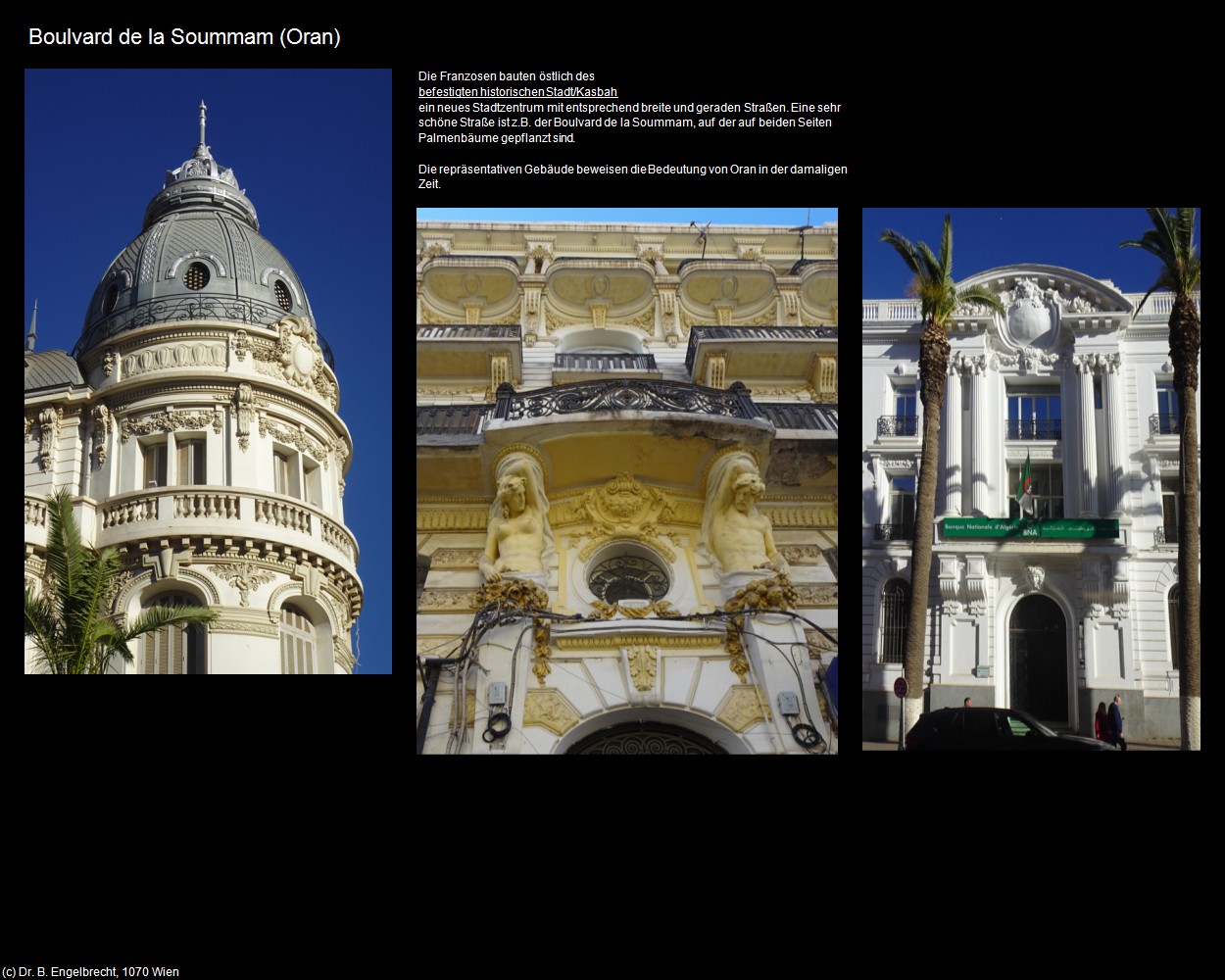 Boulvard de la Soummam (Oran) in Kulturatlas-ALGERIEN(c)B.Engelbrecht