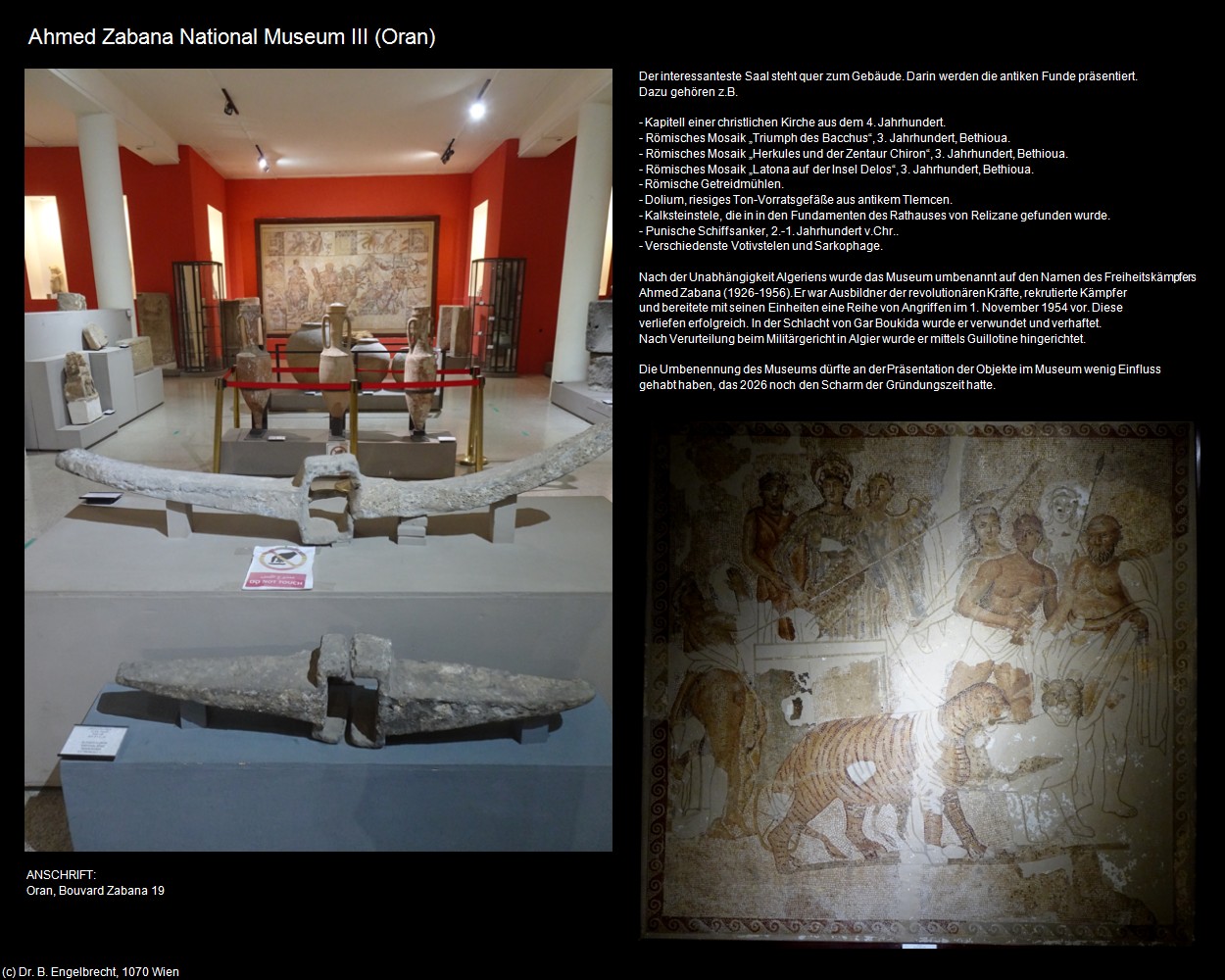 Ahmed Zabana National Museum III (Oran) in Kulturatlas-ALGERIEN