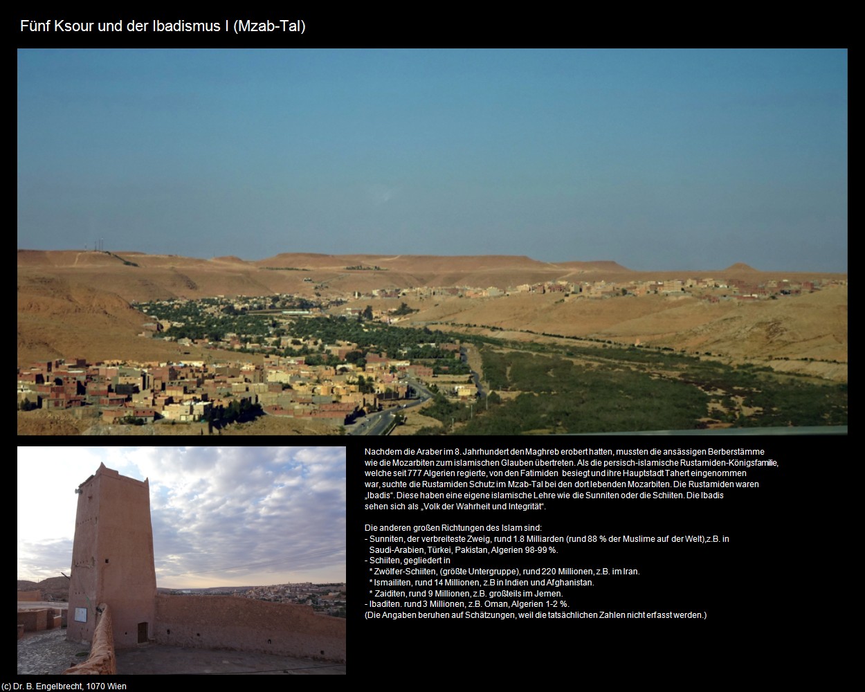 F&uuml;nf Ksour und der Ibadismus I (Mzab-Tal) in Kulturatlas-ALGERIEN