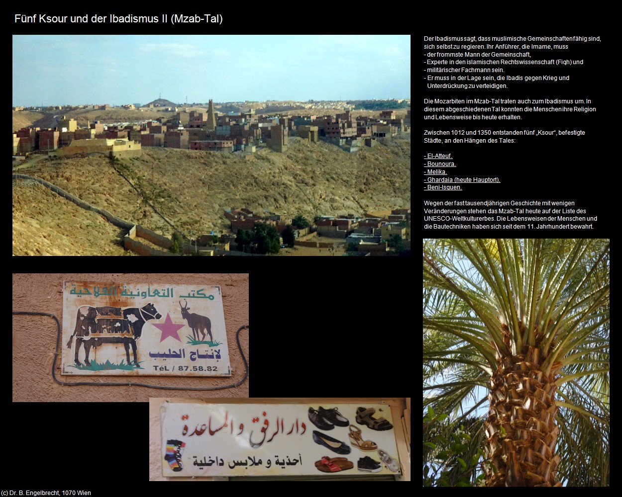F&uuml;nf Ksour und der Ibadismus II (Mzab-Tal) in Kulturatlas-ALGERIEN(c)B.Engelbrecht