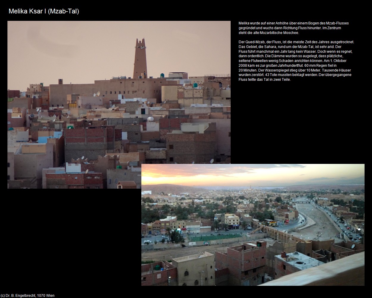 Melika Ksar I (Mzab-Tal) in Kulturatlas-ALGERIEN