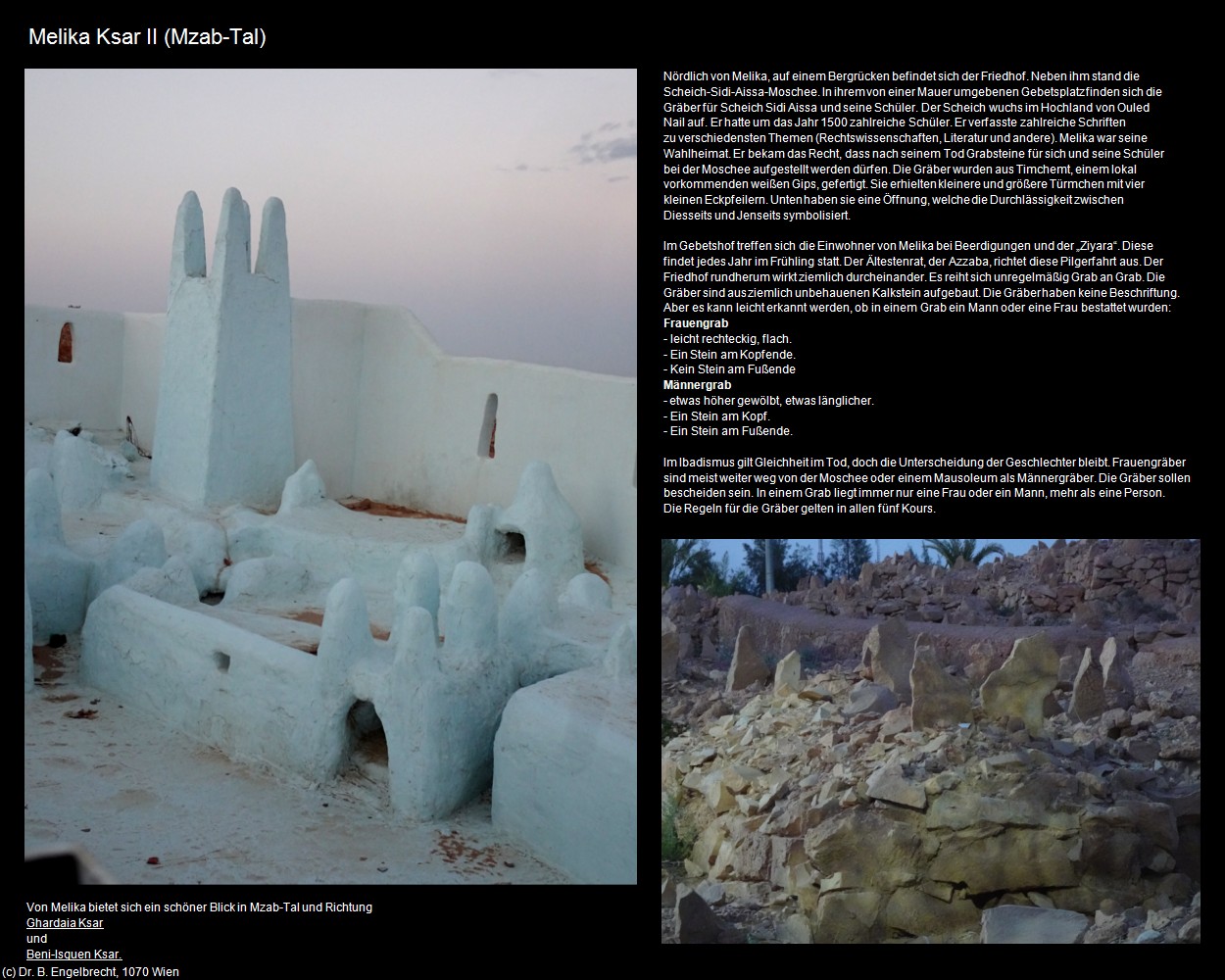 Melika Ksar II (Mzab-Tal) in Kulturatlas-ALGERIEN(c)B.Engelbrecht
