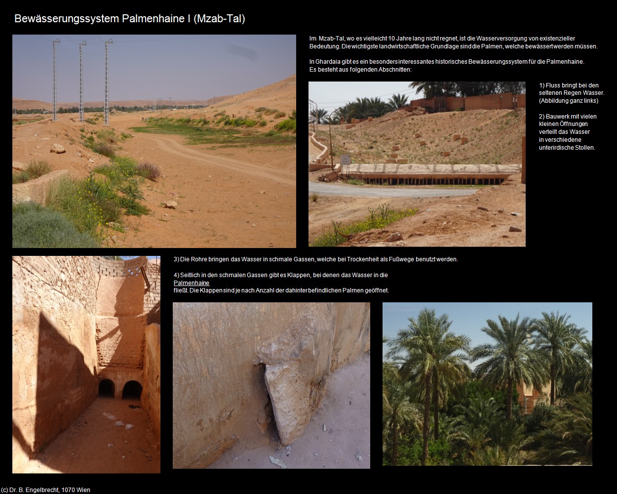 Bew&auml;sserungssystem  (Mzab-Tal) in Kulturatlas-ALGERIEN(c)B.Engelbrecht