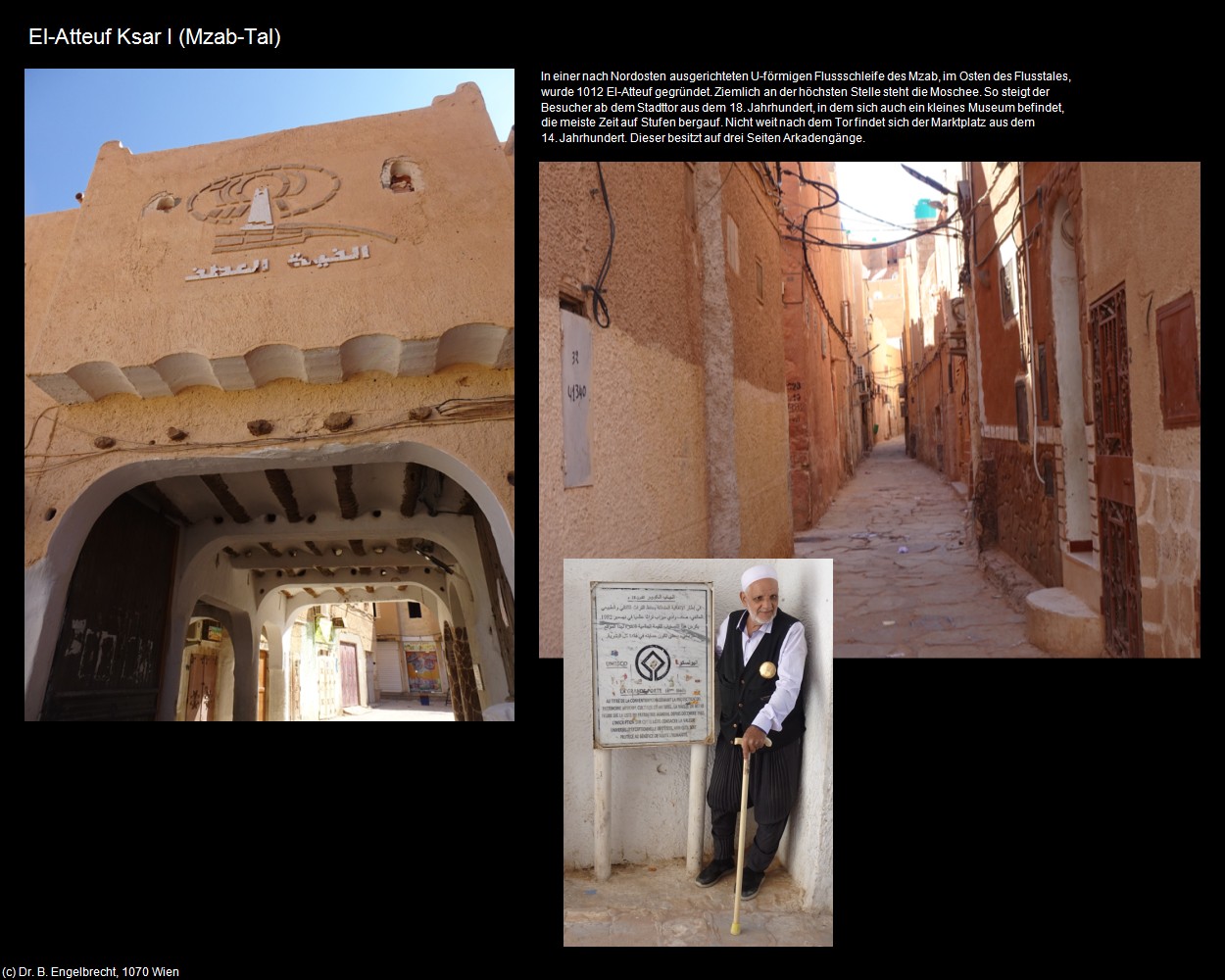 El-Atteuf Ksar I (Mzab-Tal) in Kulturatlas-ALGERIEN